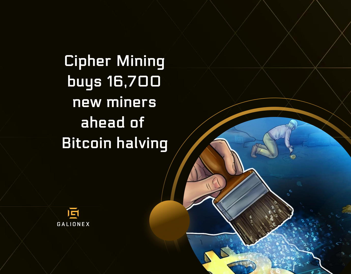 Cipher Mining buys 16,700 new miners ahead of Bitcoin halving