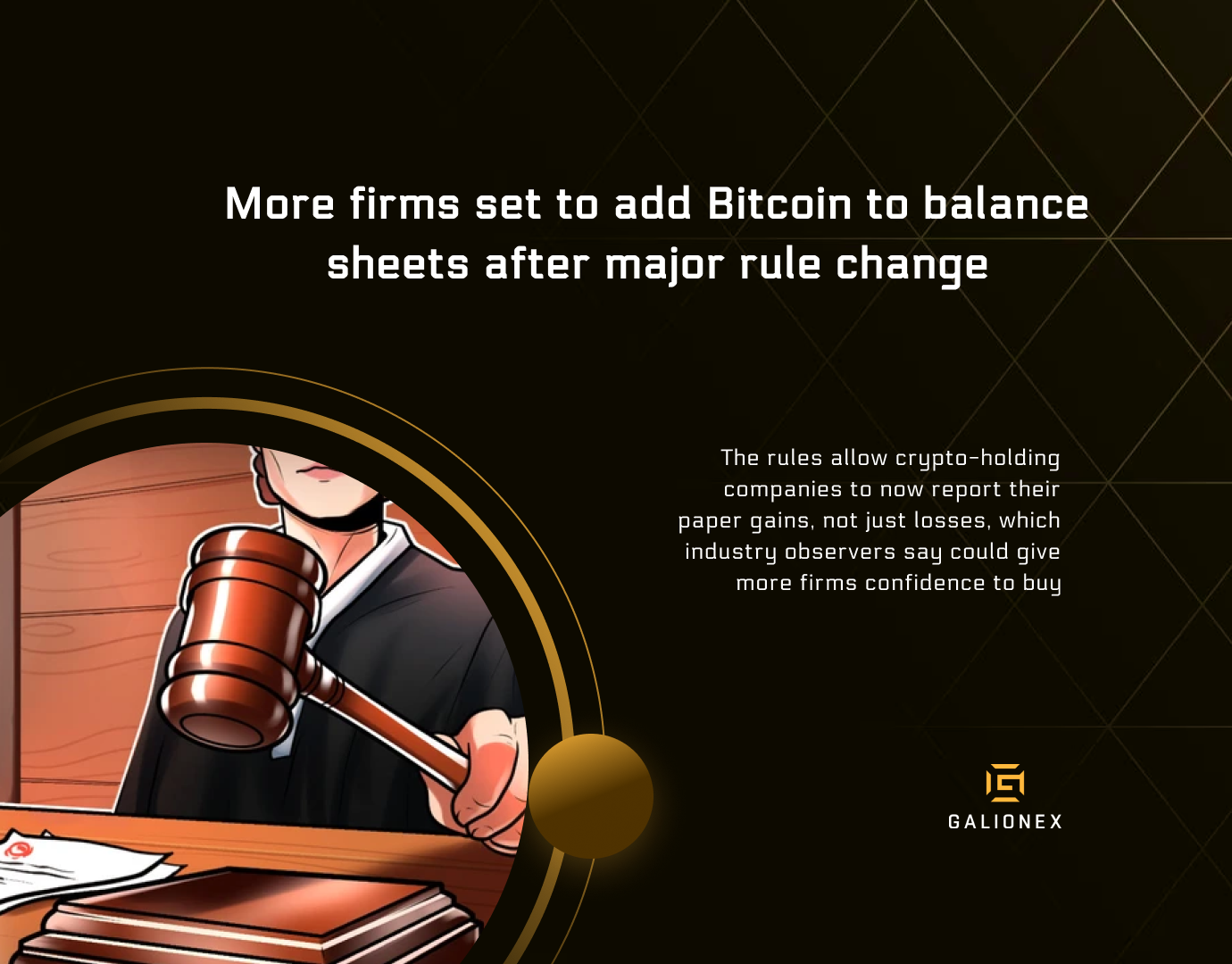 More firms set to add Bitcoin to balance sheets after major rule change