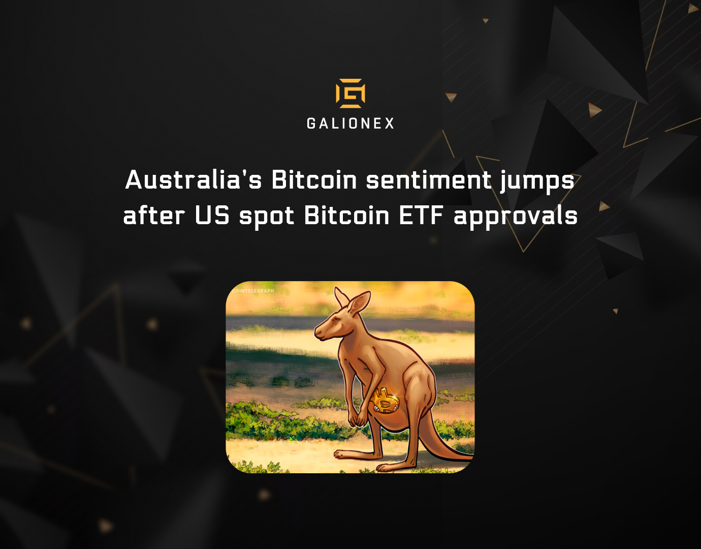 Australia’s Bitcoin sentiment jumps after US spot Bitcoin ETF approvals