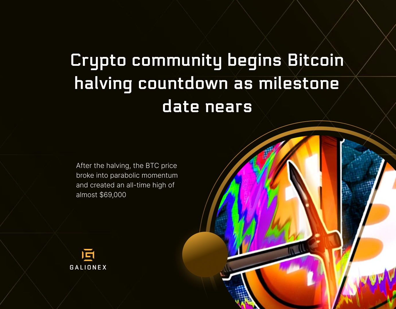 Crypto community begins Bitcoin halving countdown as milestone date nears