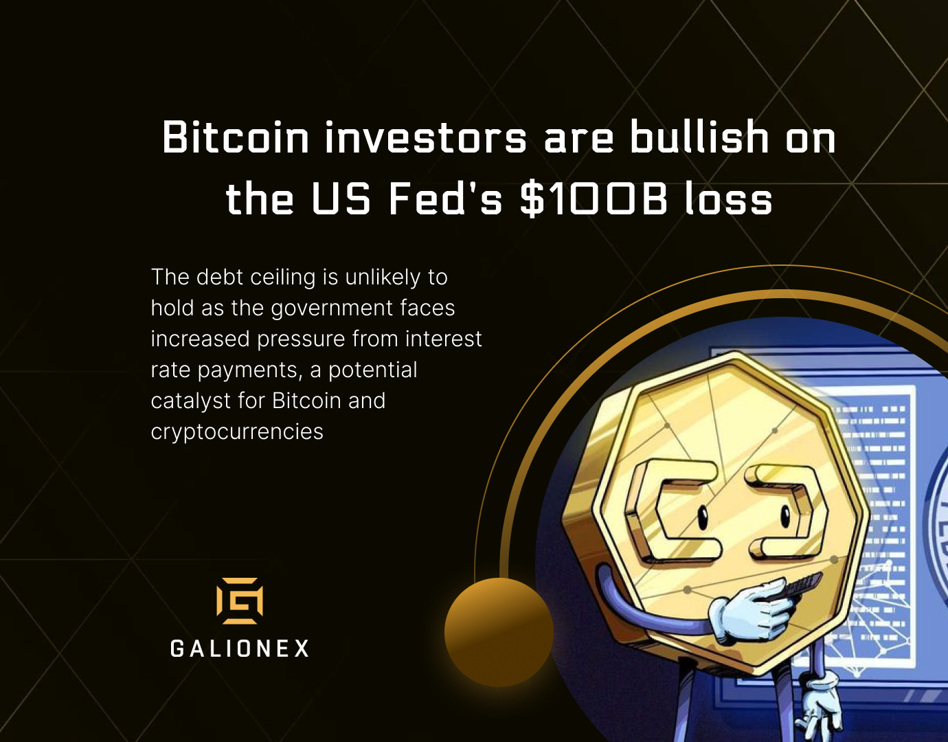 Bitcoin investors are bullish on the US Fed’s $100B loss