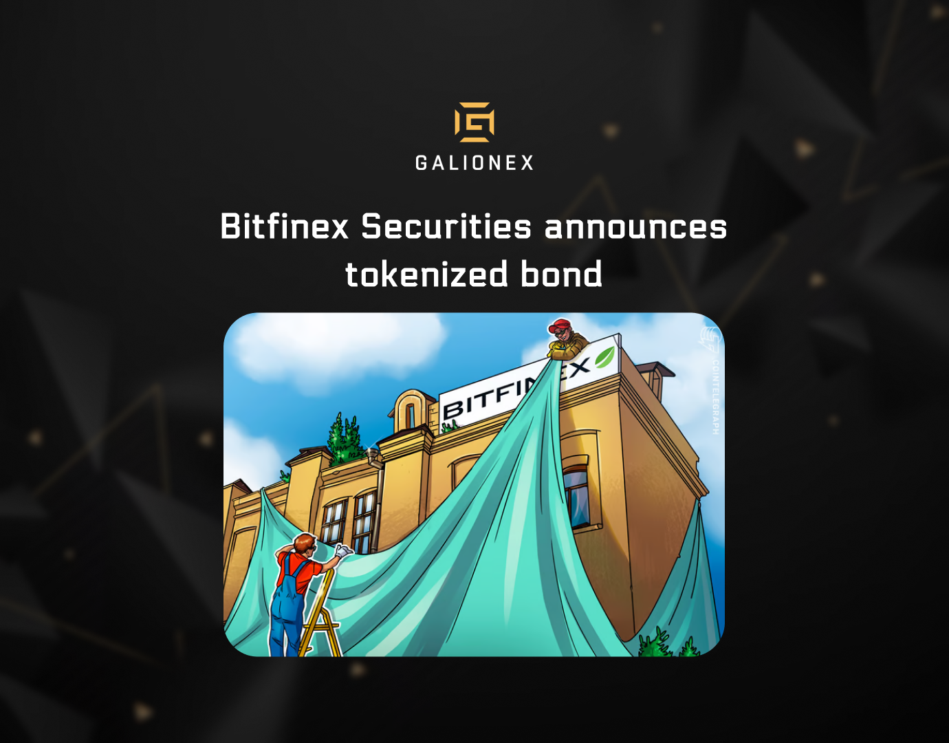 Bitfinex Securities announces tokenized bond