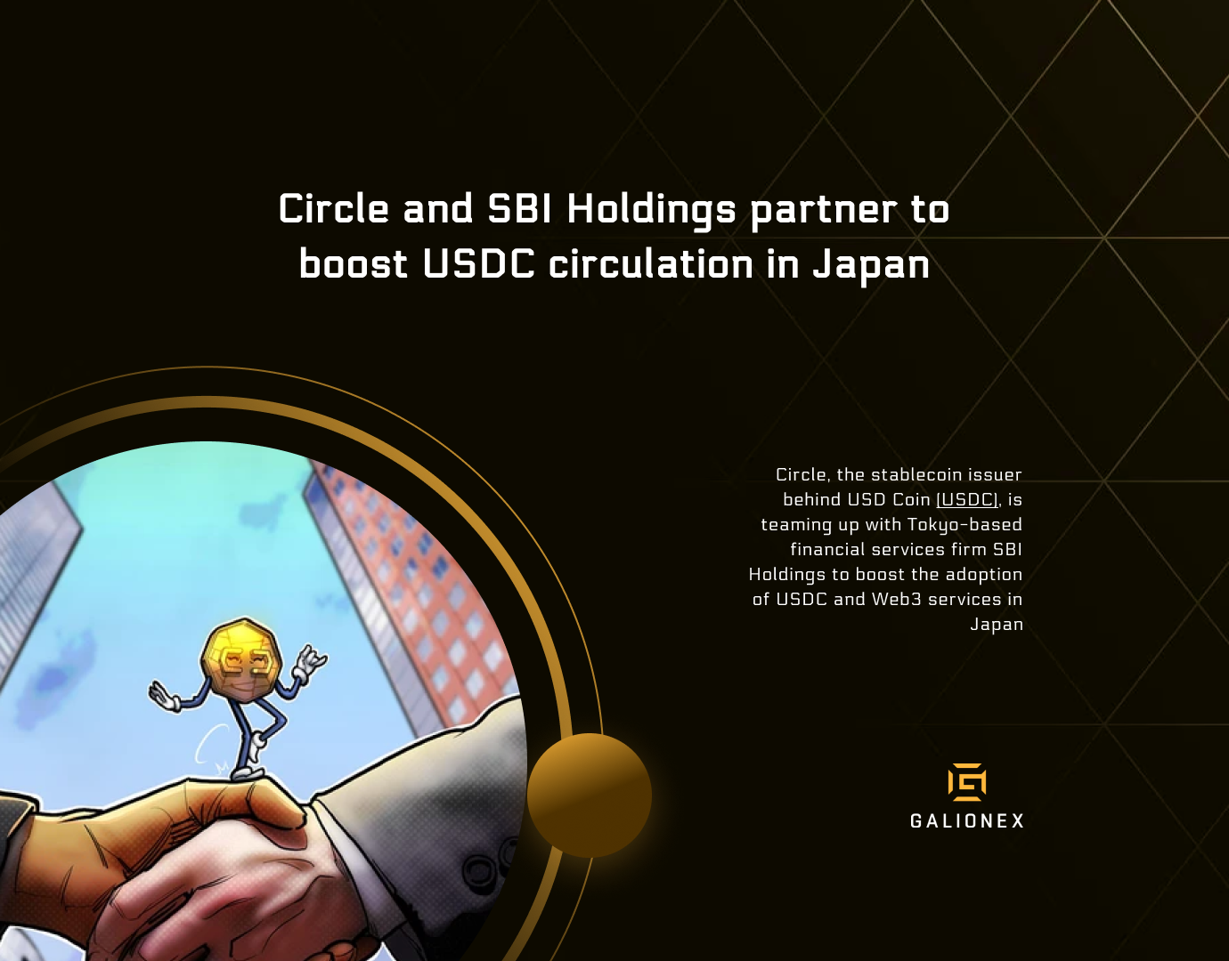 Circle and SBI Holdings partner to boost USDC circulation in Japan